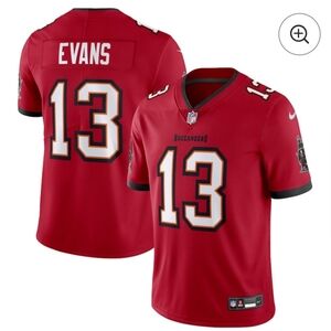 Men's Tampa Bay Buccaneers Mike Evans Red Vapor Untouchable Limited Jersey 3XL